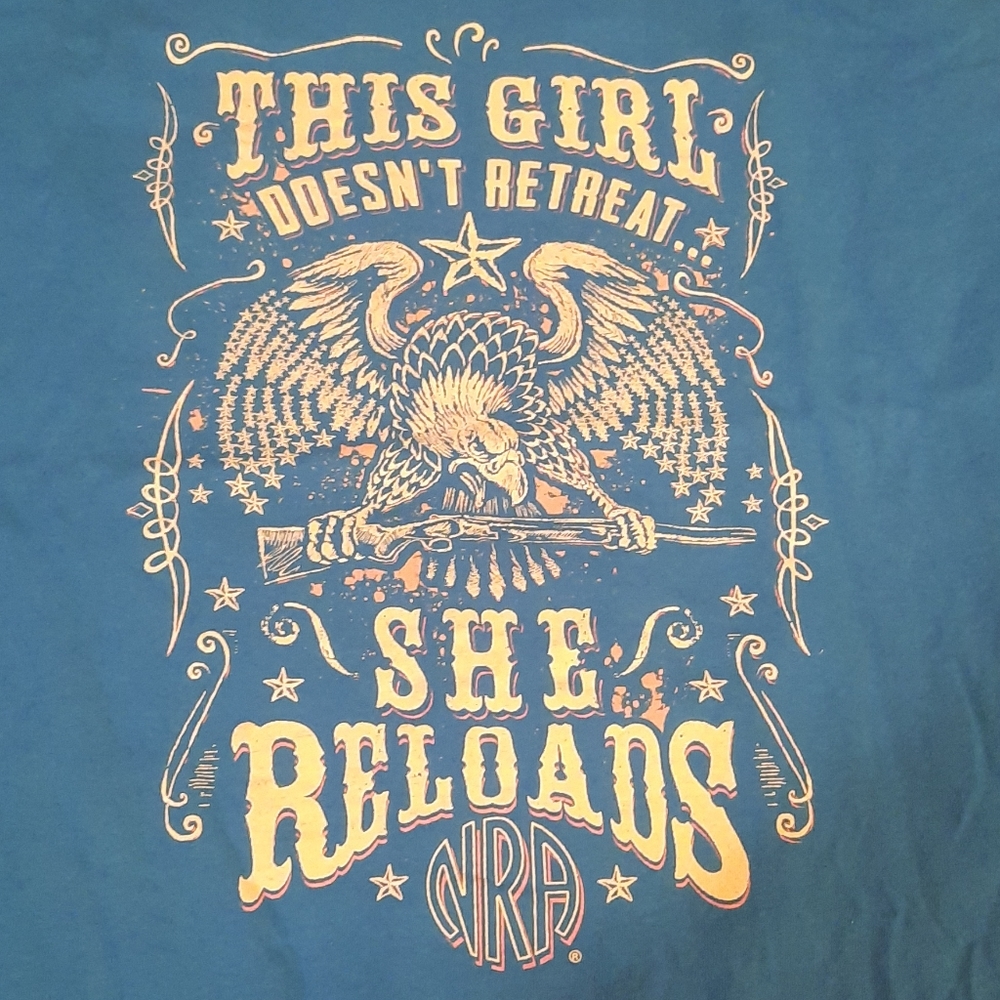 Gildan NRA women's t-shirt